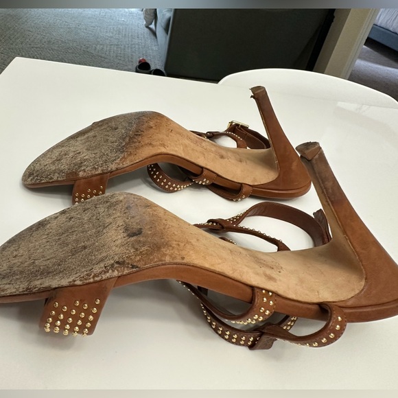 Studded & Strappy Manolo Blahnik Sandals - Picture 6 of 7